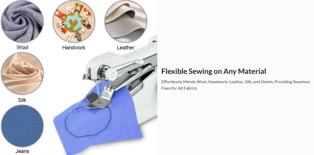 Portable Mini Electric Cordless Sewing Machine - Image 3